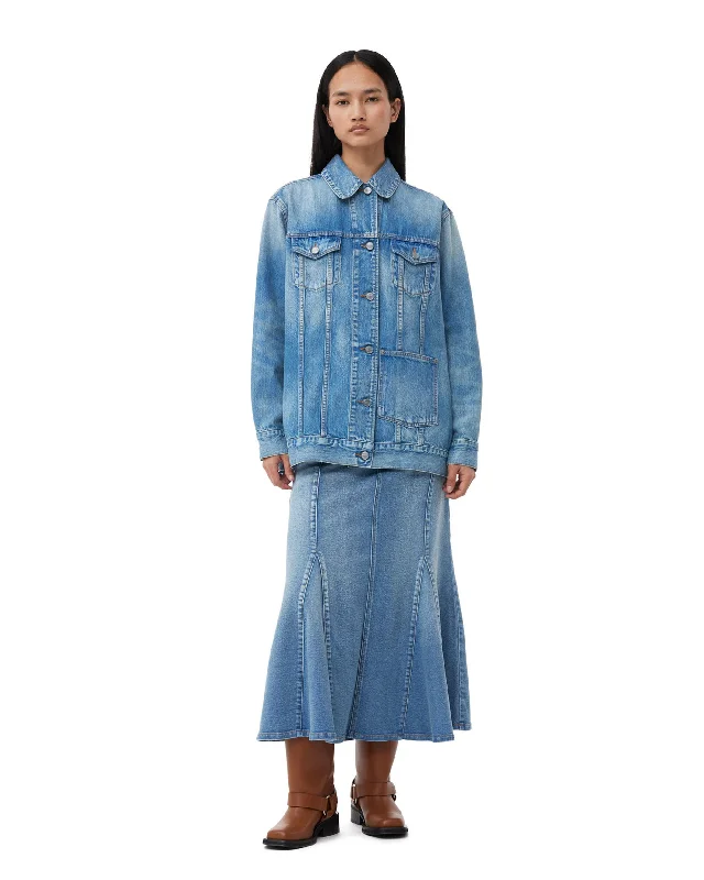 Tint Denim Oversized Jacket