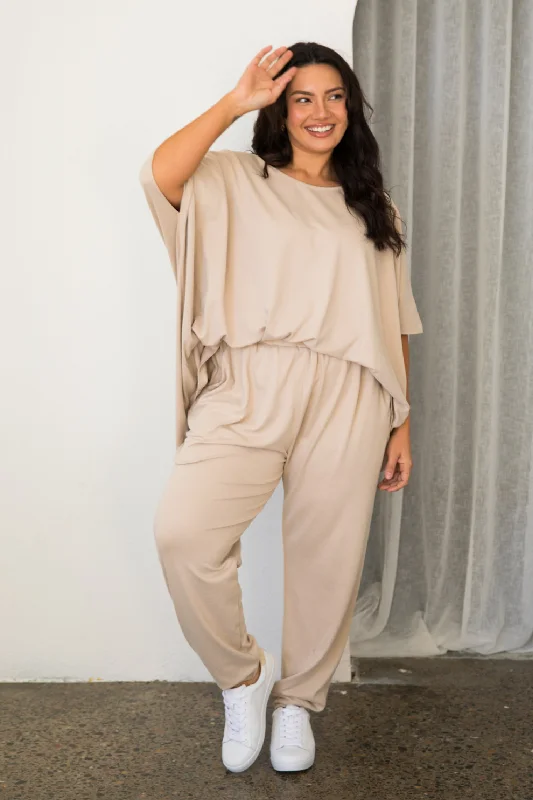 Everyday Lounge Pant in Portobello Beige