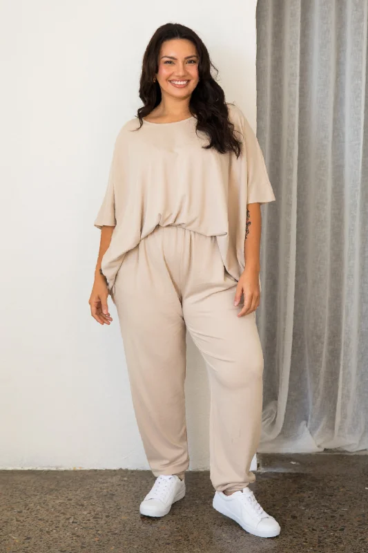 Everyday Lounge Pant in Portobello Beige