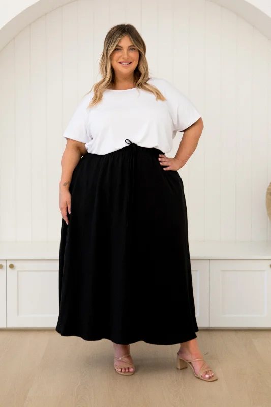 PRE-ORDER Lena Skirt in Black