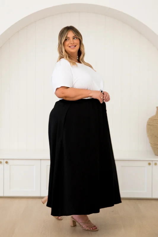 PRE-ORDER Lena Skirt in Black