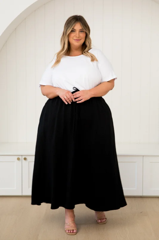 PRE-ORDER Lena Skirt in Black