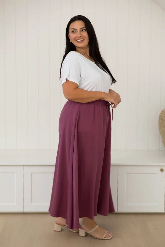 PRE-ORDER Lena Skirt in Rosewood