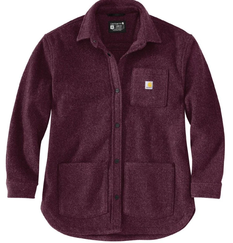 Women's Fleece Shirt Jacket