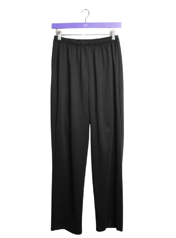 Adaptive Ladies' Cozy Knit Open Back Pants - Black