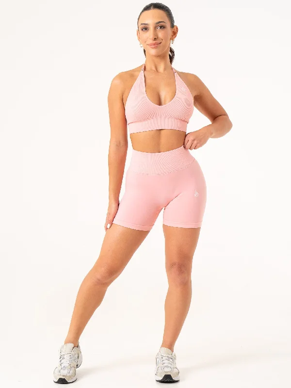 Lift BBL Scrunch Seamless Shorts - Pink