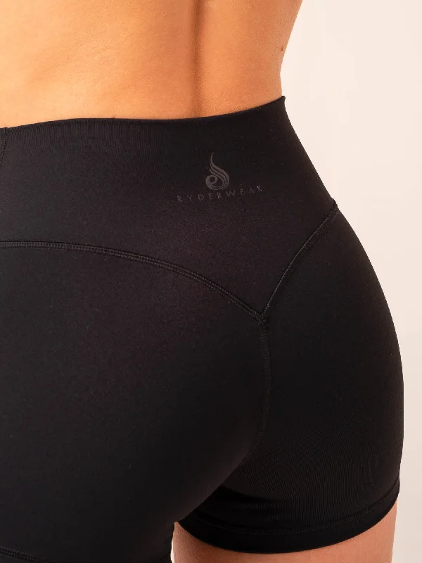 Tempo Booty Shorts - Black