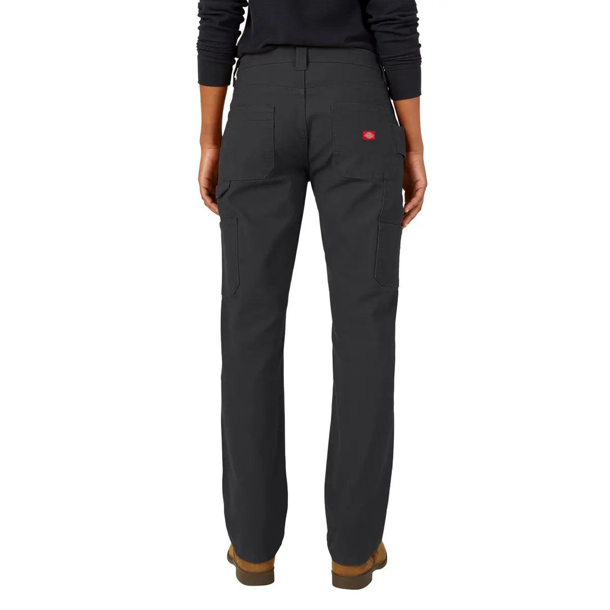 Women's Carpenter Duck Pants - Black