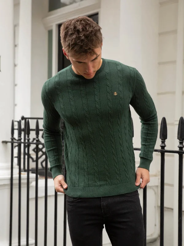 Burley Knitted Jumper - Green