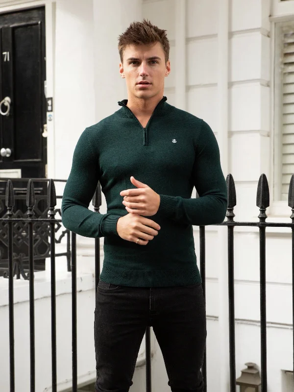 Oxbridge Jumper - Dark Green