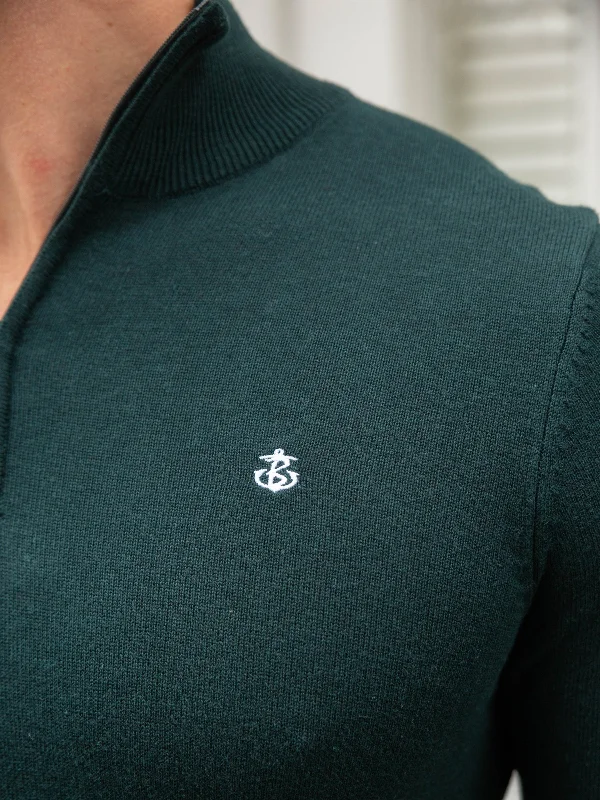 Oxbridge Jumper - Dark Green