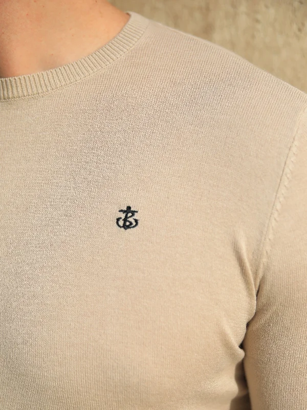 Sudbury Knitted Jumper - Tan