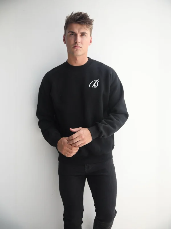 Vita Relaxed Jumper - Black