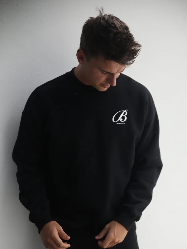 Vita Relaxed Jumper - Black