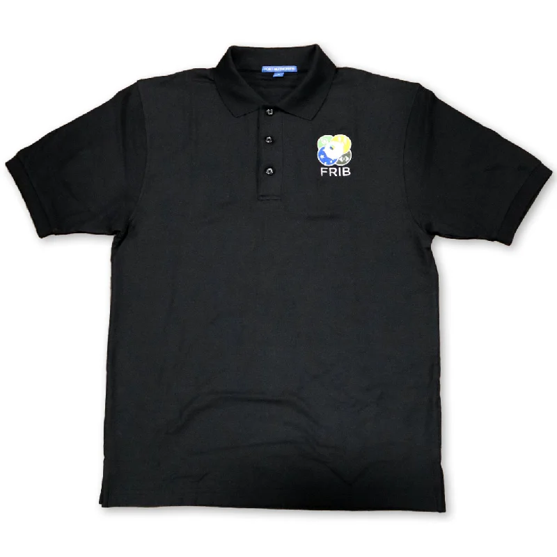 FRIB Logo Polo Shirt - Black