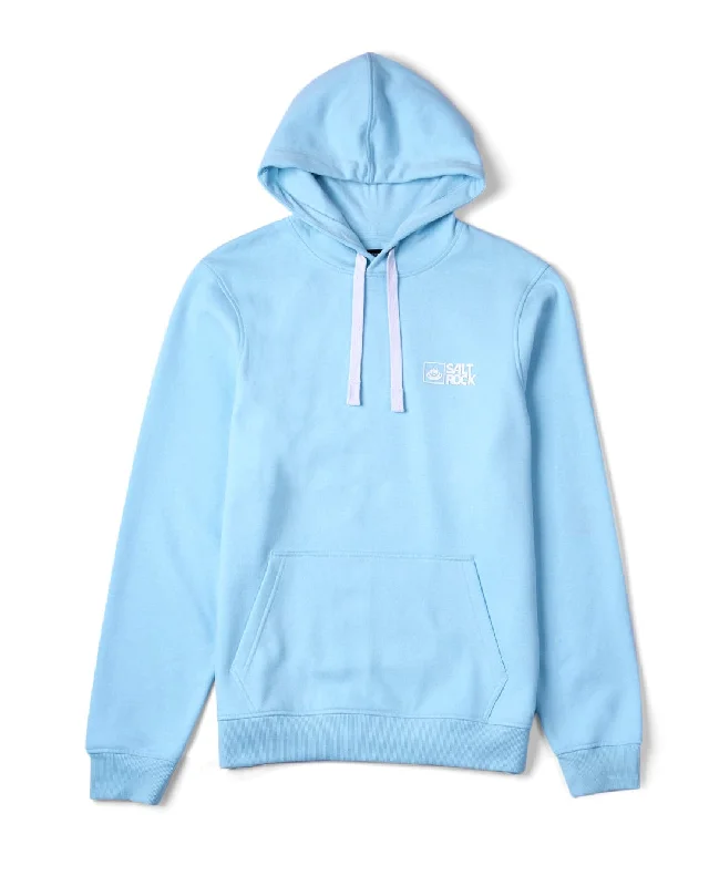 Saltrock Original - Mens Pop Hoodie - Light Blue