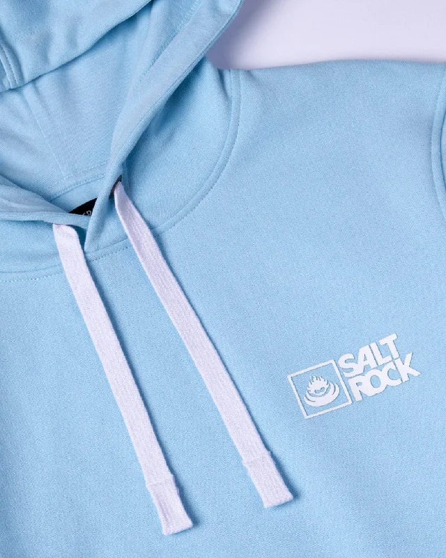 Saltrock Original - Mens Pop Hoodie - Light Blue