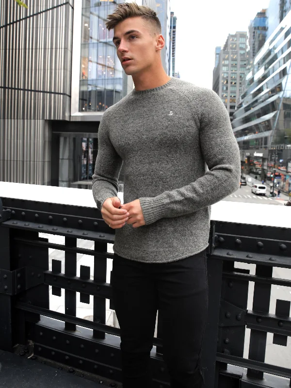 Yardley Knit Jumper - Charcoal