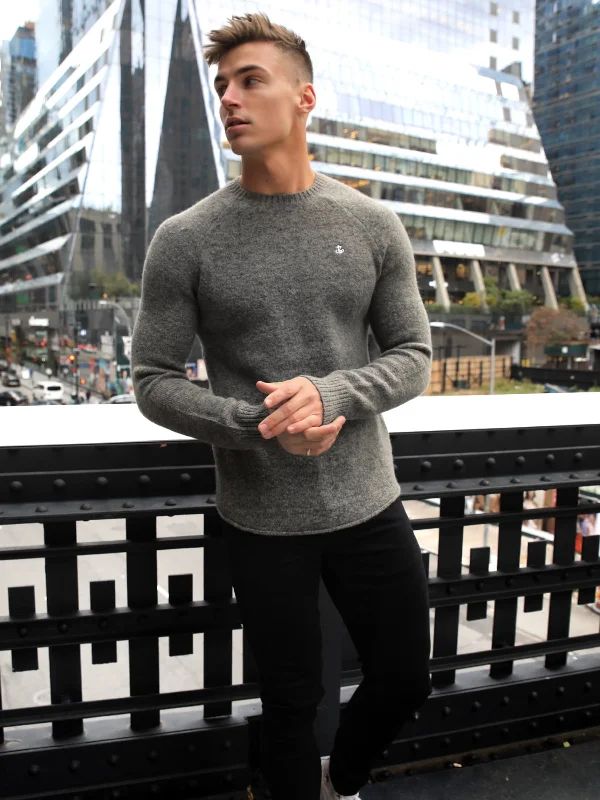 Yardley Knit Jumper - Charcoal