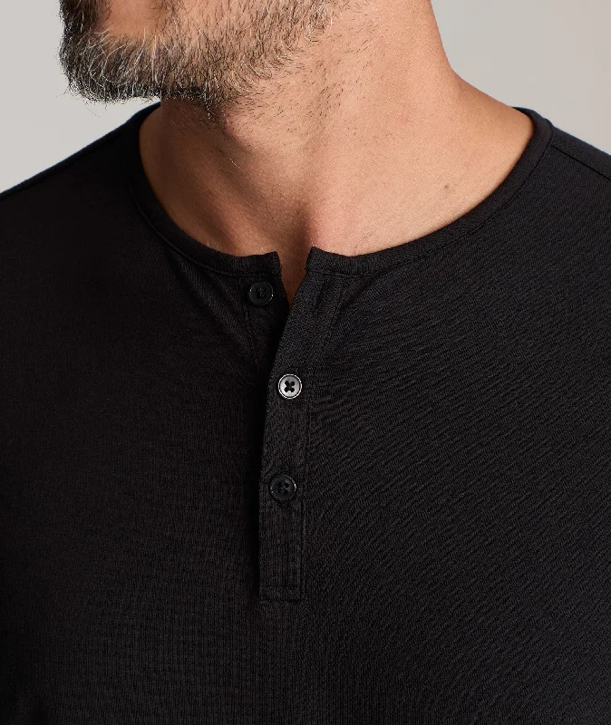 EcoSoft™ Long-Sleeve Henley