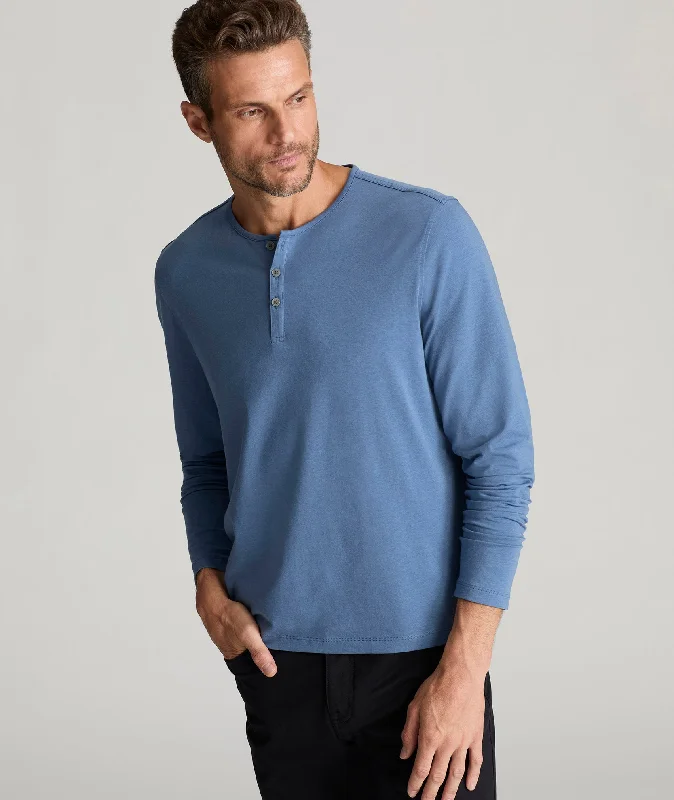 EcoSoft™ Long-Sleeve Henley