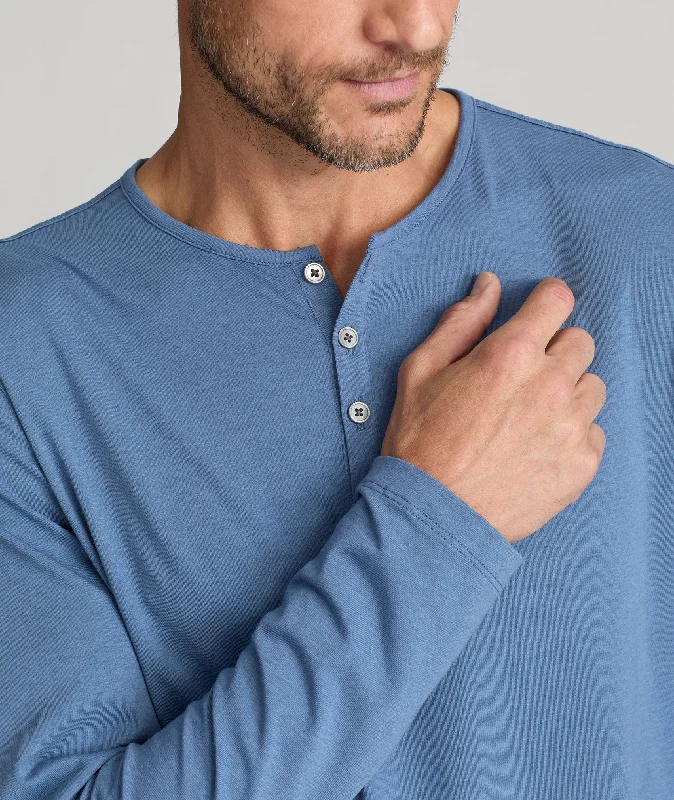 EcoSoft™ Long-Sleeve Henley